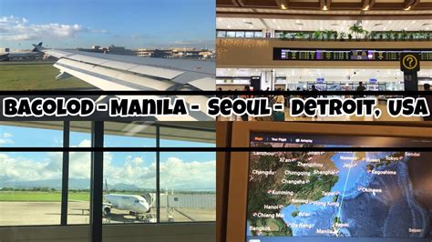 flights to bacolod from usa.